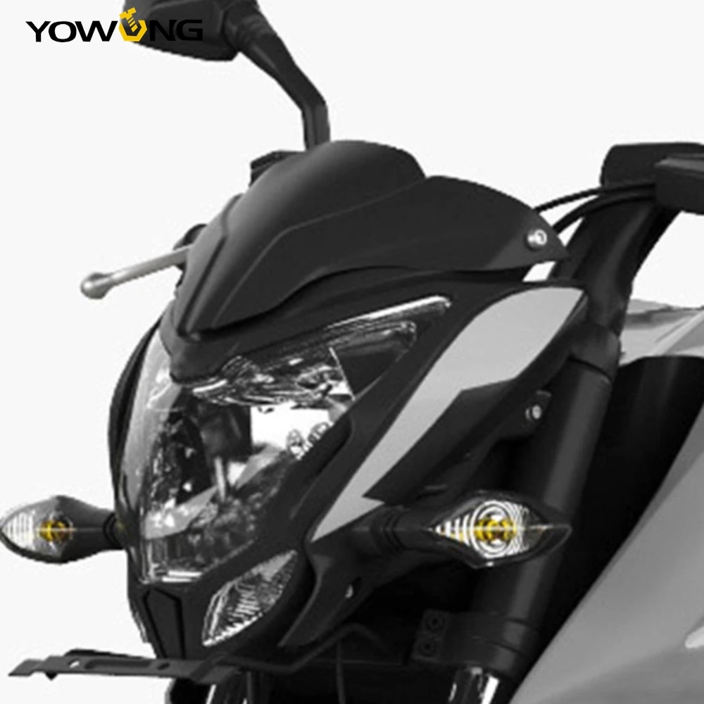 Motorcycle Front Screen Windscreen For BAJAJ Pulsar NS200 NS 200 RS 200 AS All Years Windshield Deflector Protector Accessories