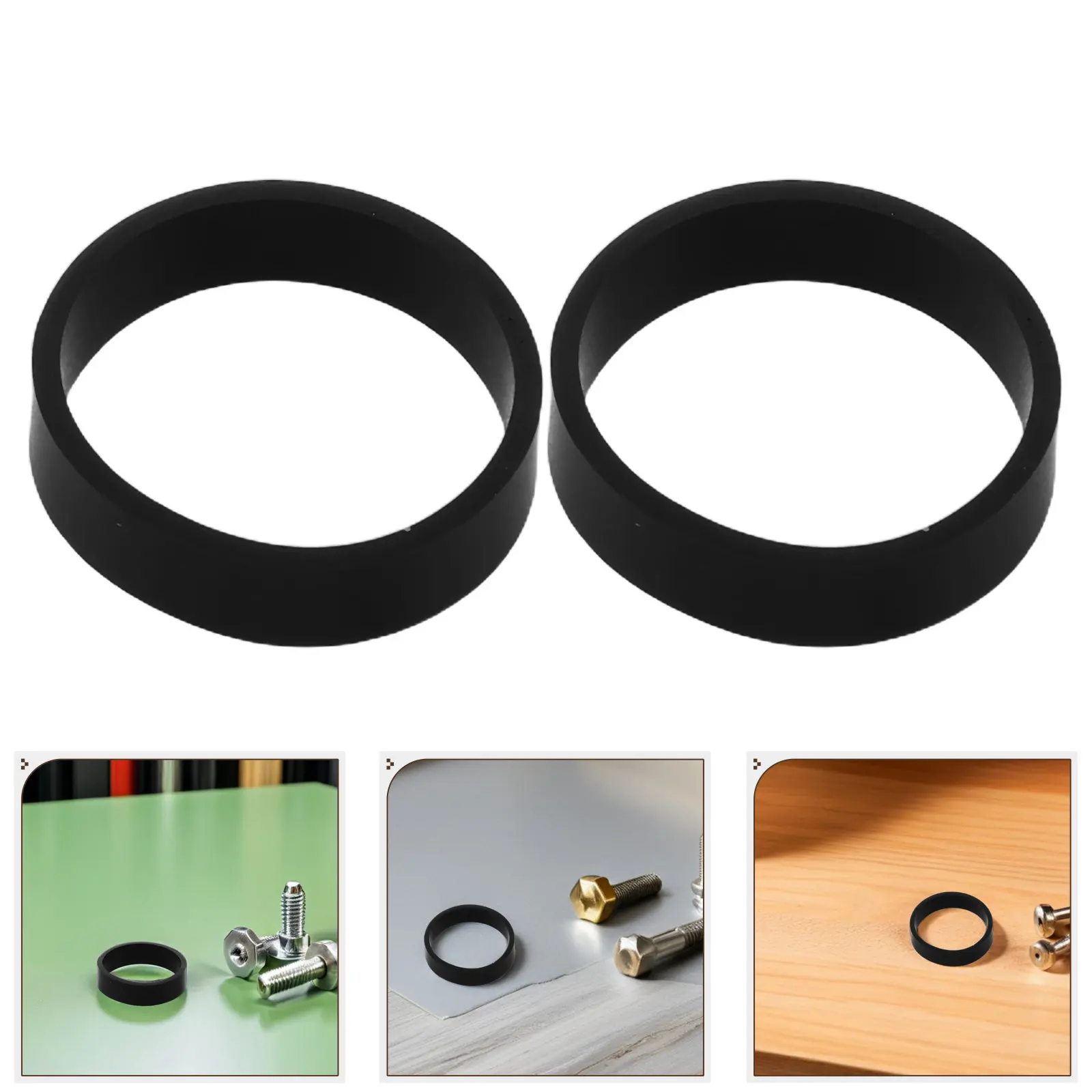 1000Pcs Silicone Cable Tie Strap Organizer For Elastic Wire Ties Rubber Cord Bands 15x5x1mm Lines