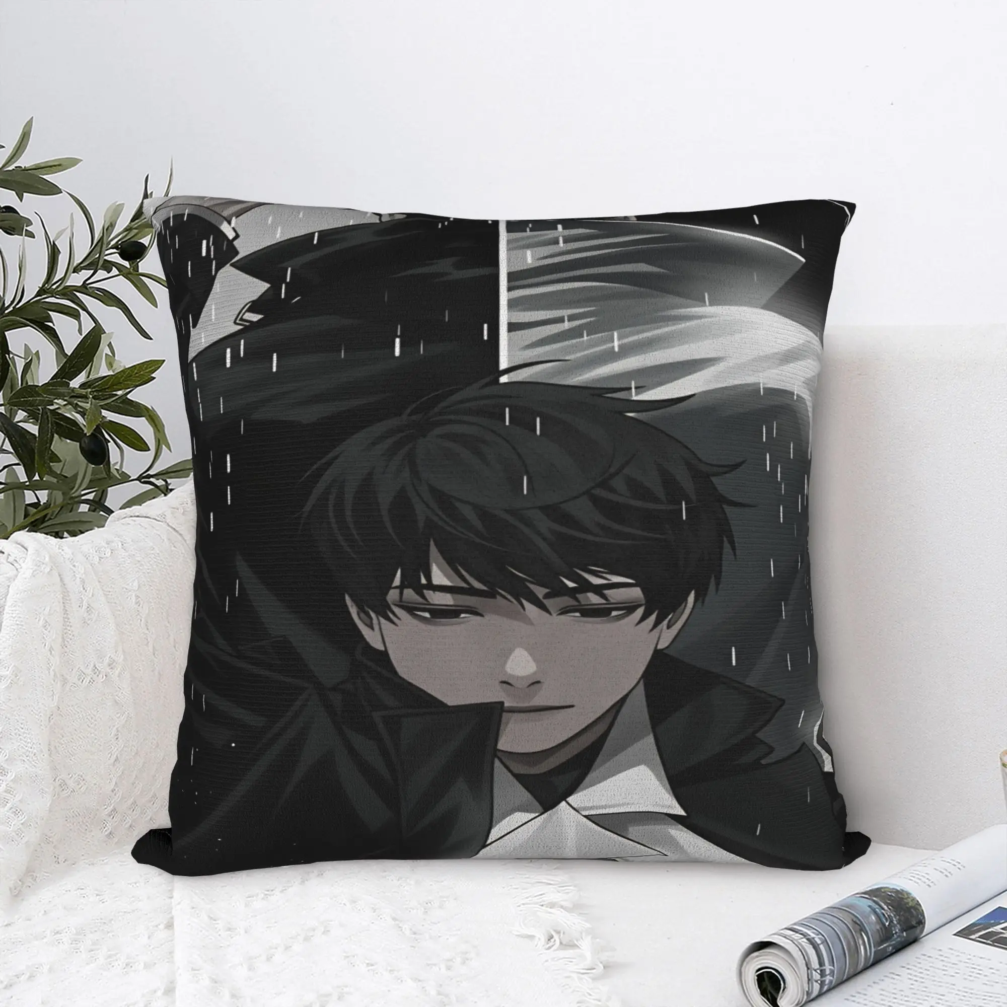 Omniscient Readers Viewpoint Pillow Cover  Soft Cushion Cover Novelty Pillow Case For Sofa Couch Bed Living Room