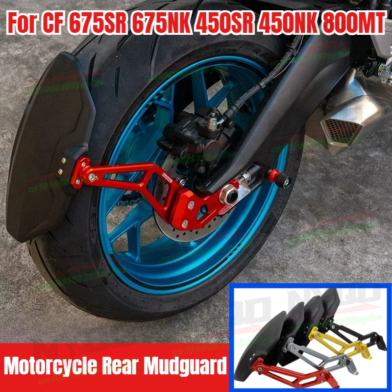 

Motorcycle Rear Hugger Mudguard Rear Fender Mudflap Guard Motorcycle Accessories Fit For CF 675SR 675NK 450SR 450NK 800MT SS