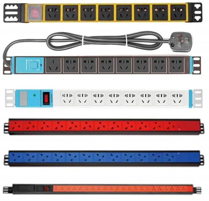 

Wholesale Pdu 3 Phase Pdu 415V 63A 12port C19 2M Power Cord And Remote Control Meter Rack