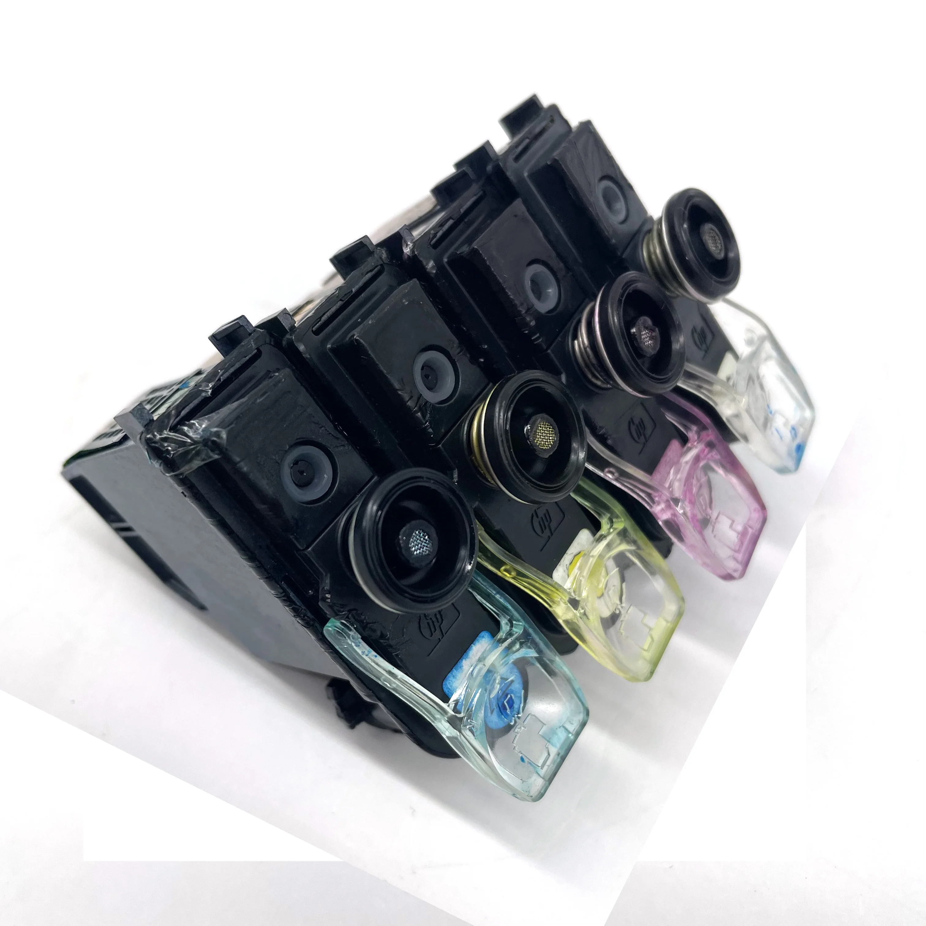 Hp officejet 14用プリントヘッド,プリンタパーツ,d145,xi, 7310, 7410, 7110,d135,d125,d125xi,4個