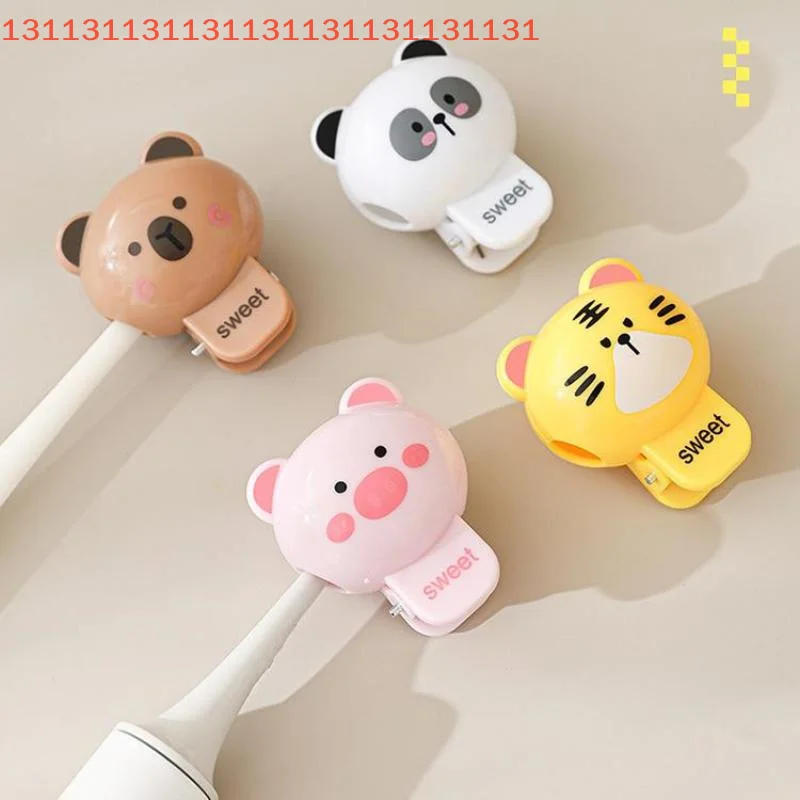 Cartoon Animals Toothbrush Head Cover Clips Portable Electric Toothbrush Dustproof Head Protector Cap Household Travel