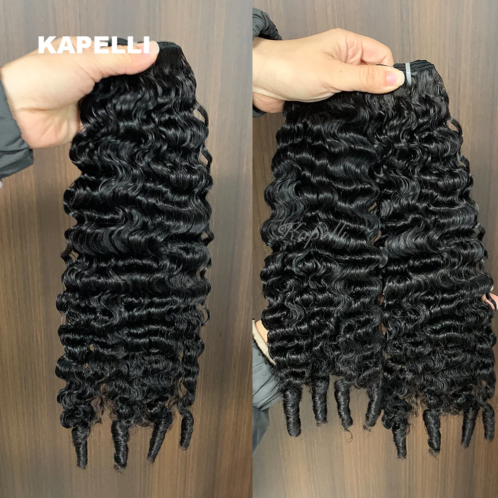 15A Burmese Pix Curls Human Hair Bundles Deals Vietnamese Raw Human Virgin Hair Weave Bundle Ocean Spiral Curly Hair Bundles