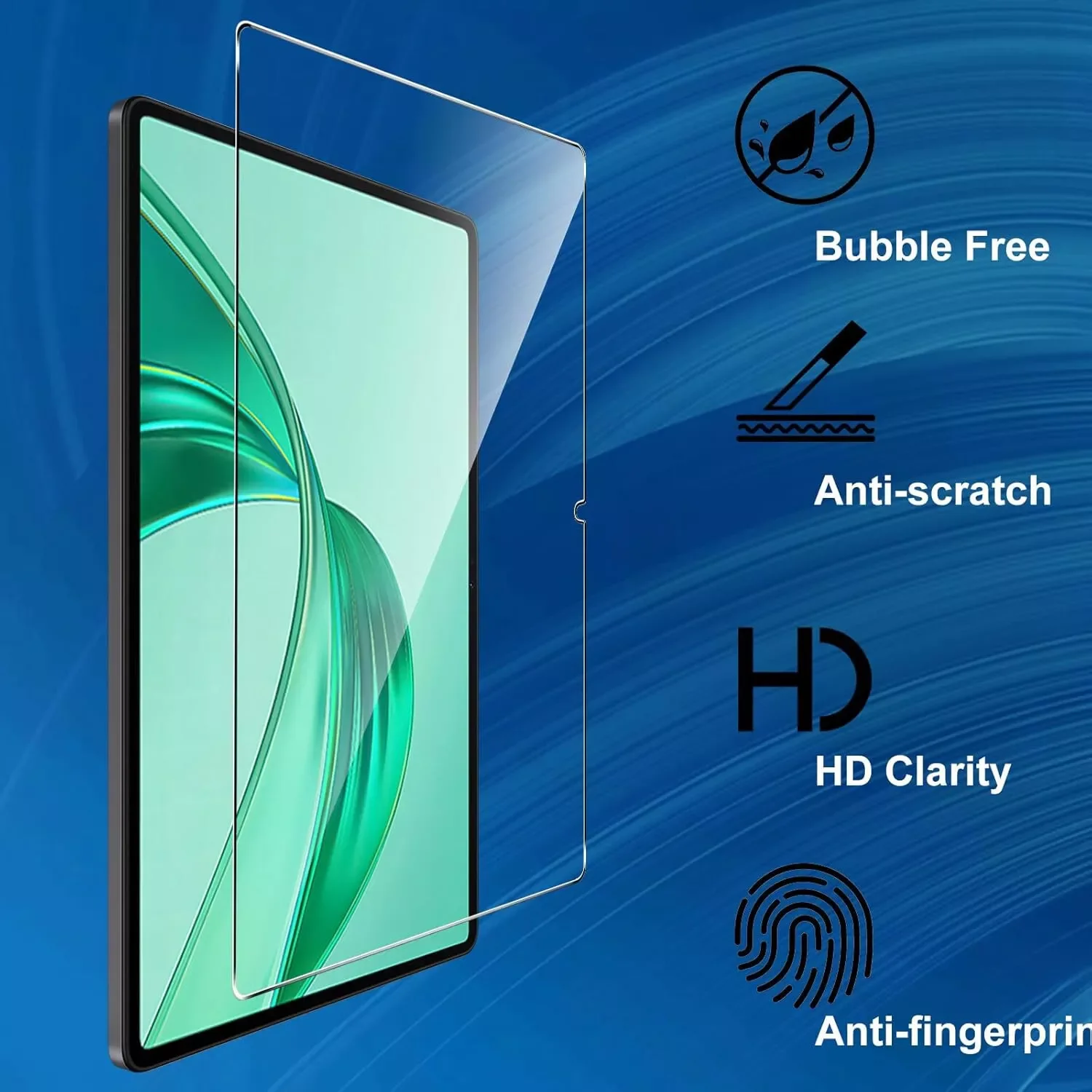 For Honor Pad X8b 11 inch Tempered Glass Screen Protector 2026 Tablet Anti Scratch HD Clear Protective Film