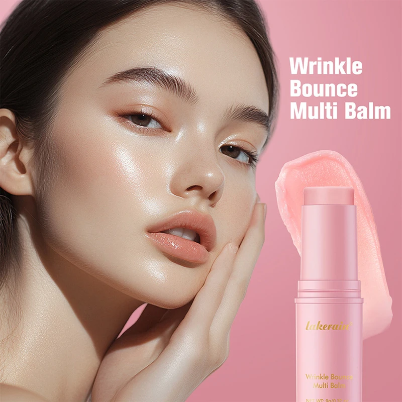 Moisturizing Wrinkle Bounce multi Balm stick Enhance skin elasticity Plumper lip reduce fine line  multi Balm Cosmetic Korean