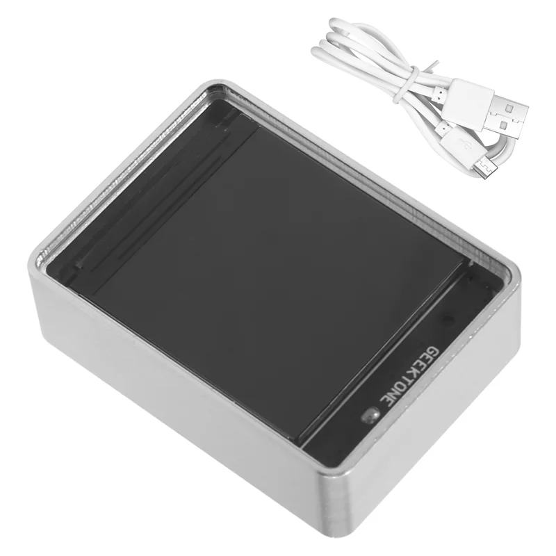 CEA LCD da 1,3 pollici Stereo Controllo vocale Amplificatore dello spettro musicale Analizzatore del ritmo VU Meter Indicatore del livello audio