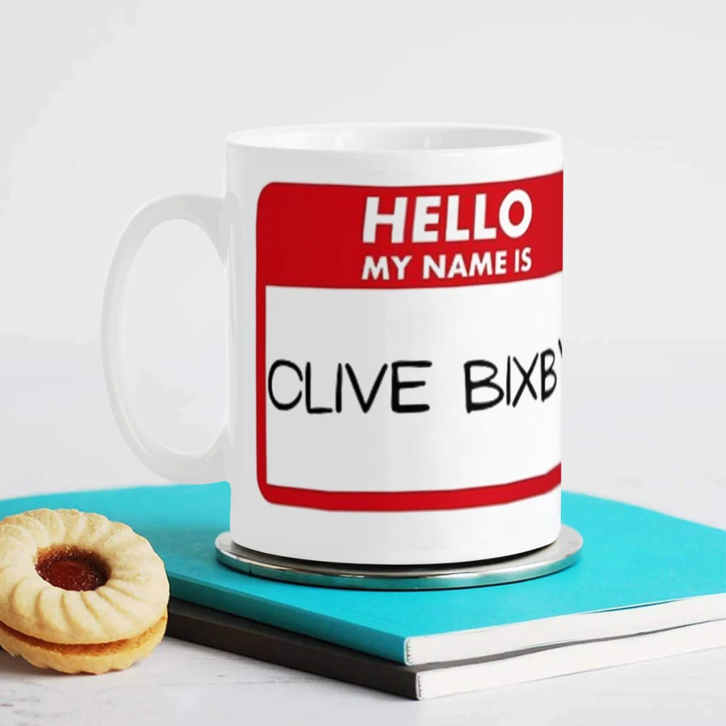 Clive bixby Ceramics Coffee Mugs Tea Cup Milk Cups Gifts Drinkware Coffeeware