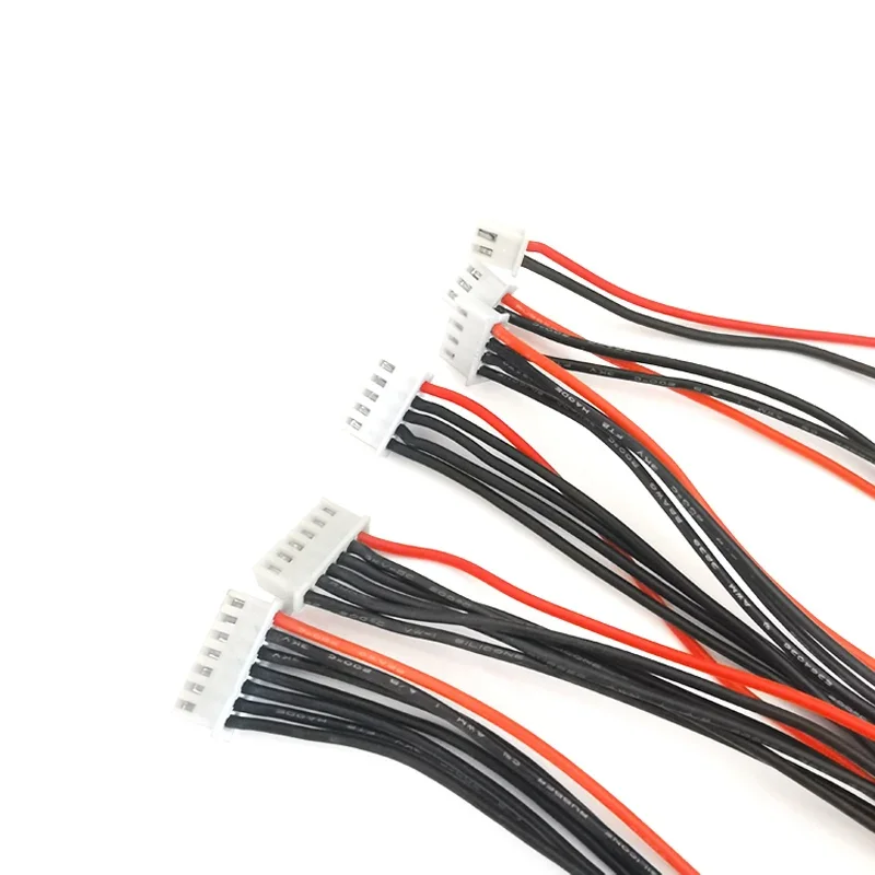 5pcs/Lot Jst-Xh 1s 2s 3s 4s 5s 6s 20cm 22awg Lipo Balance Wire Extension Charged Cable Lead Cord For Rc Lipo Battery Charger