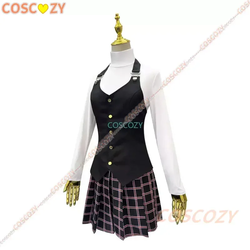 Jogo cosplay traje rainha makoto niijima cosplay traje mulher uniforme escolar natal carnaval festa vestido peruca trajes