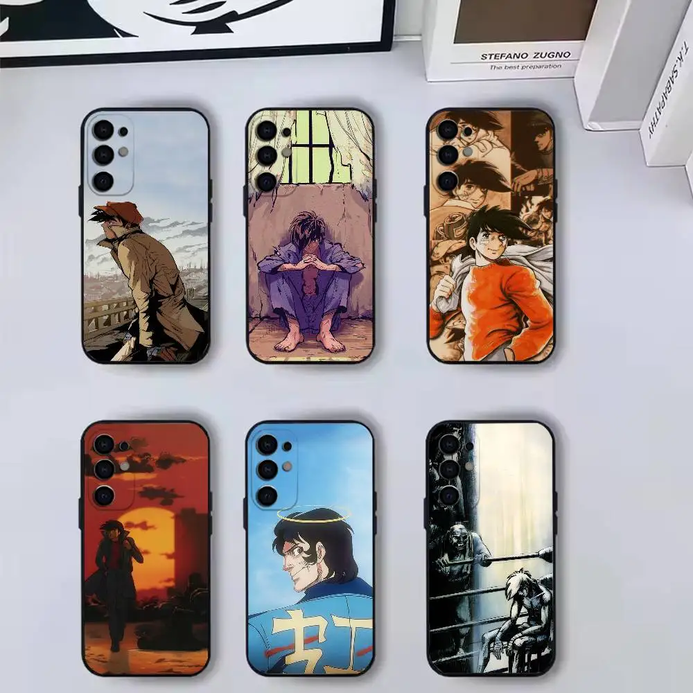 Anime A-Ashitas No Joe Comics  Phone Case For Samsung S25,S24,S21,S22,S23,S30,Ultra,S20,Plus,Fe,Lite,Note,10,Black Cover