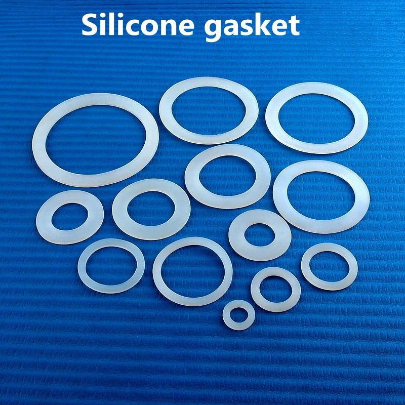 Joint torique d'étanchéité en Silicone, joint d'étanchéité, joint d'étanchéité en Silicone, rondelle plate, Interface de réservoir d'eau, 2 à 80 pièces