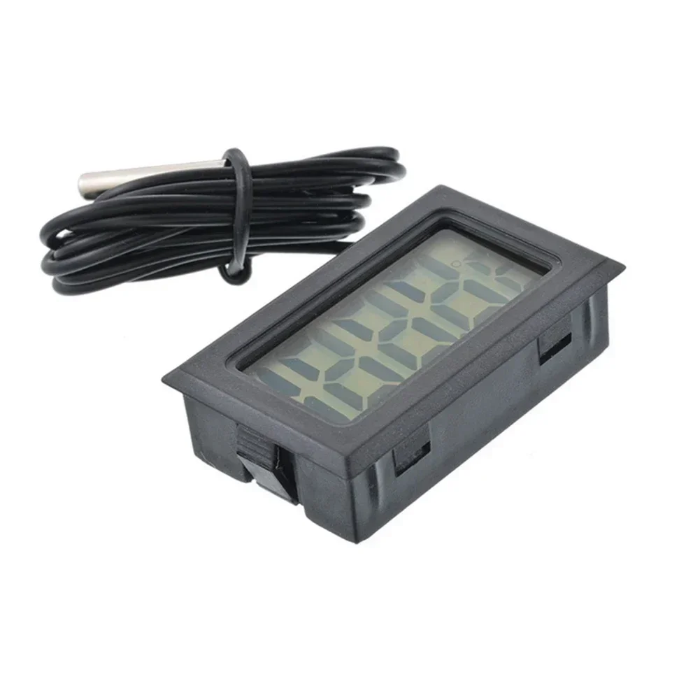 Button Battery LCD Thermometer Digital Thermometer Freezer Moisture-resistant. Temperature Control Accessories