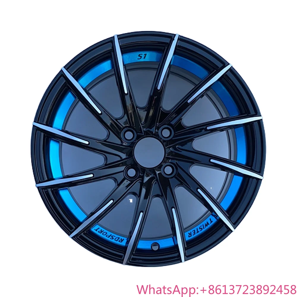 

Hotsale Factory Price 8 Holes 15*6.5 Pcd 114.3 Et35 Aluminum Alloy Aftermarket Mag Wheels Rims Replica Car Wheel Rim Set of 4