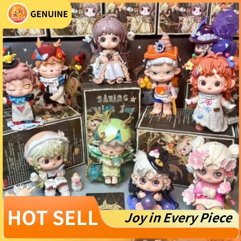 

Подлинная фигурка глухой коробки серии Heyone Saving Miss Joy Joy Fufu Mimi, модная игрушка, декоративный орнамент, загадочная коробка, подарок-сюрприз