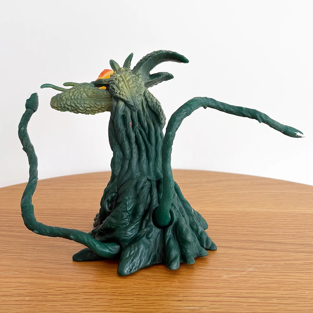 14CM Anime Biollante PVC figura de acción flor forma de bestia Godzilla hoja podrida monstruo niño juguete móvil conjunto