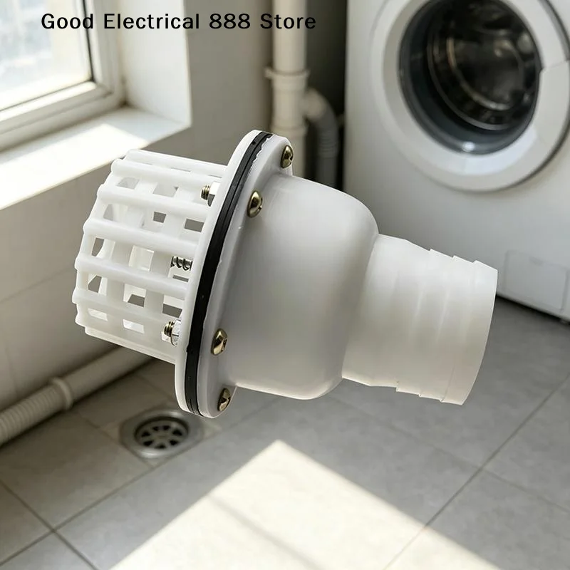 【G】Foot Valve Or Check Valve 2-Inches 50mm /3-Inches 75mm Arge Bore Foot Valve Plastic Self-Priming Pump Bottom Valve Filter