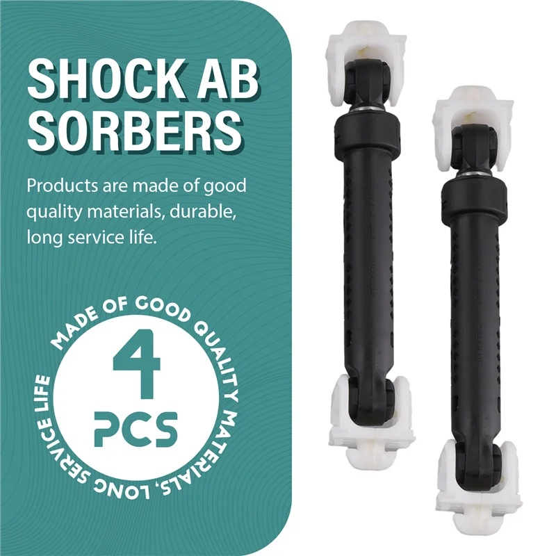 

4 Pack Replacement Washer Shock Absorber 8182703 For Whirlpool,Maytag Kitchen Aid Washers 8181646 PS989596 AP3868181