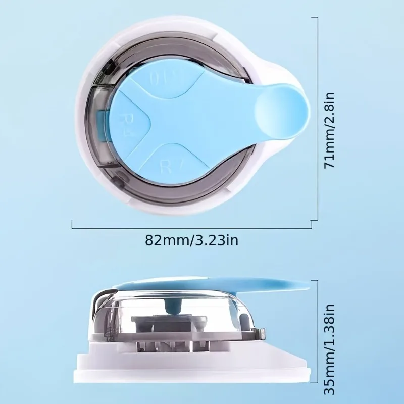 1Pc 3-in-1 Round Corner Trimmer R4 R7 R10 Multi-functional Paper Corner Cutter Hand Craft Cardstock Cutting Accessory