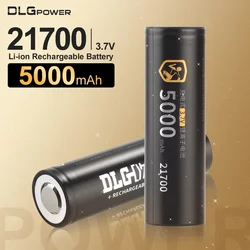 DLGPOWER-batería recargable de iones de litio para electrodomésticos, pilas de alta potencia, 21700 mAh, 5000 V, 3,7