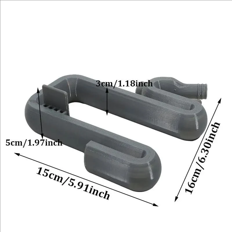 Self Priming Siphon Hose No-Drill Overflow Pipe Effortless Auto Drain And Fill Rainwater Transfer & Overflow Pipe Tools