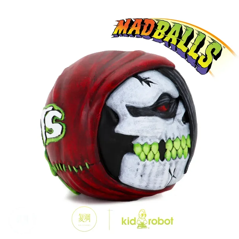 W magazynie Kidrobot Madballs Piankowe Horrorballs- Misfits Fiend Zabawka Art Model Kolekcja Prezent Urodzinowy