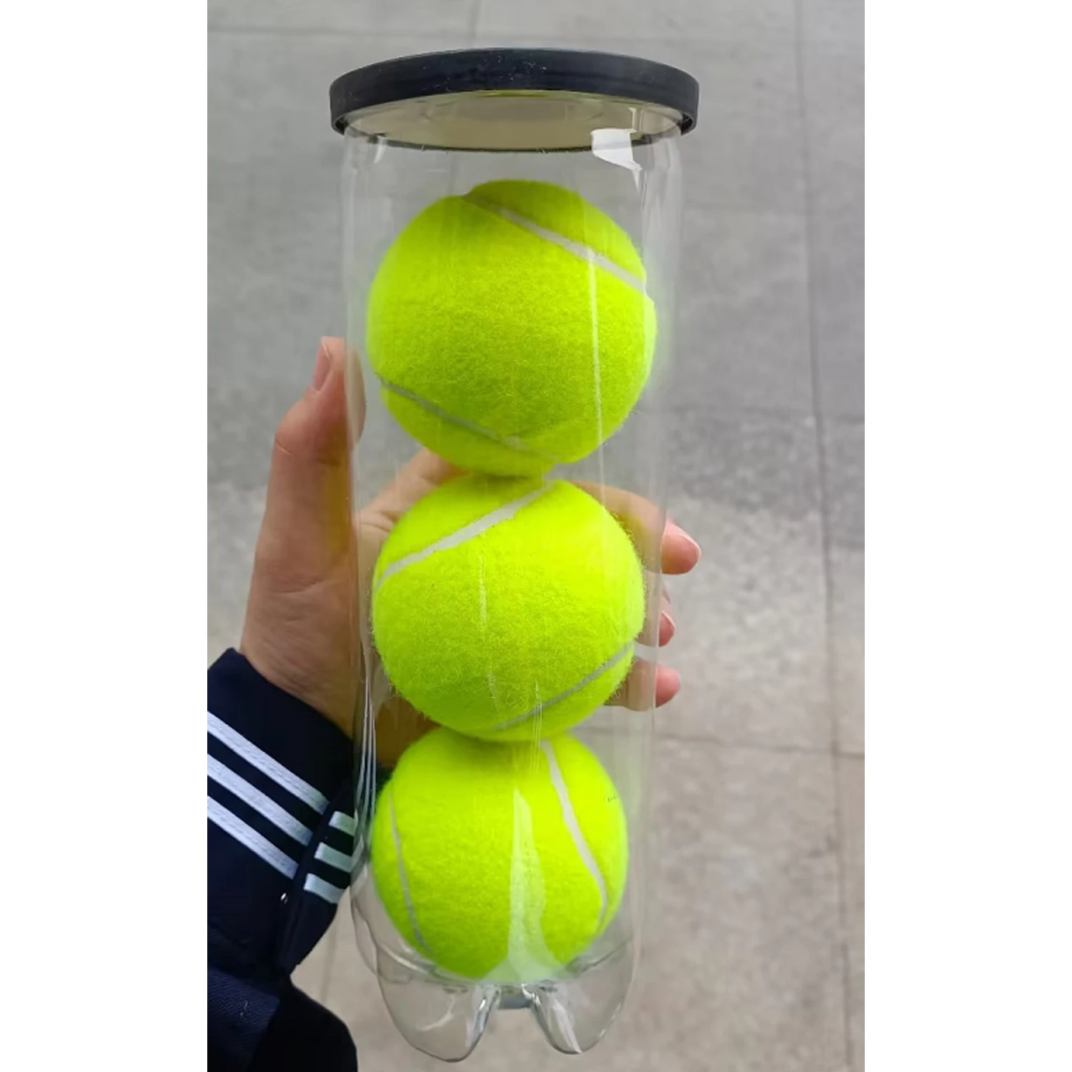 Pro Padel Ball 3 Balls Extra Duty Felt Pressurized Green Tennis Balls Paddle Balls