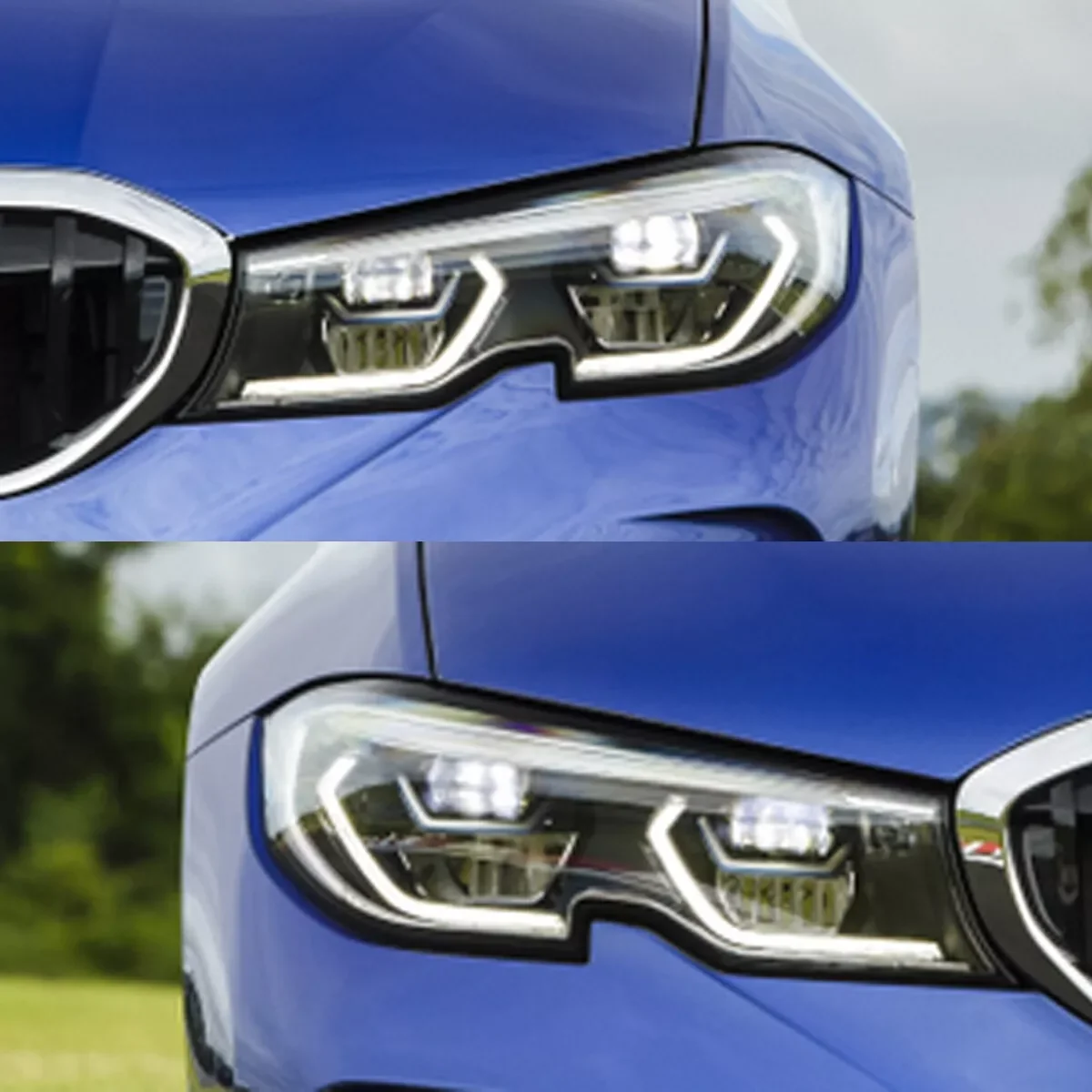 

Крышка-рассеиватель фары (левая/правая) для BMW 3 серии G20 G21 G28 320i 330i 4-дверный 2019-2021