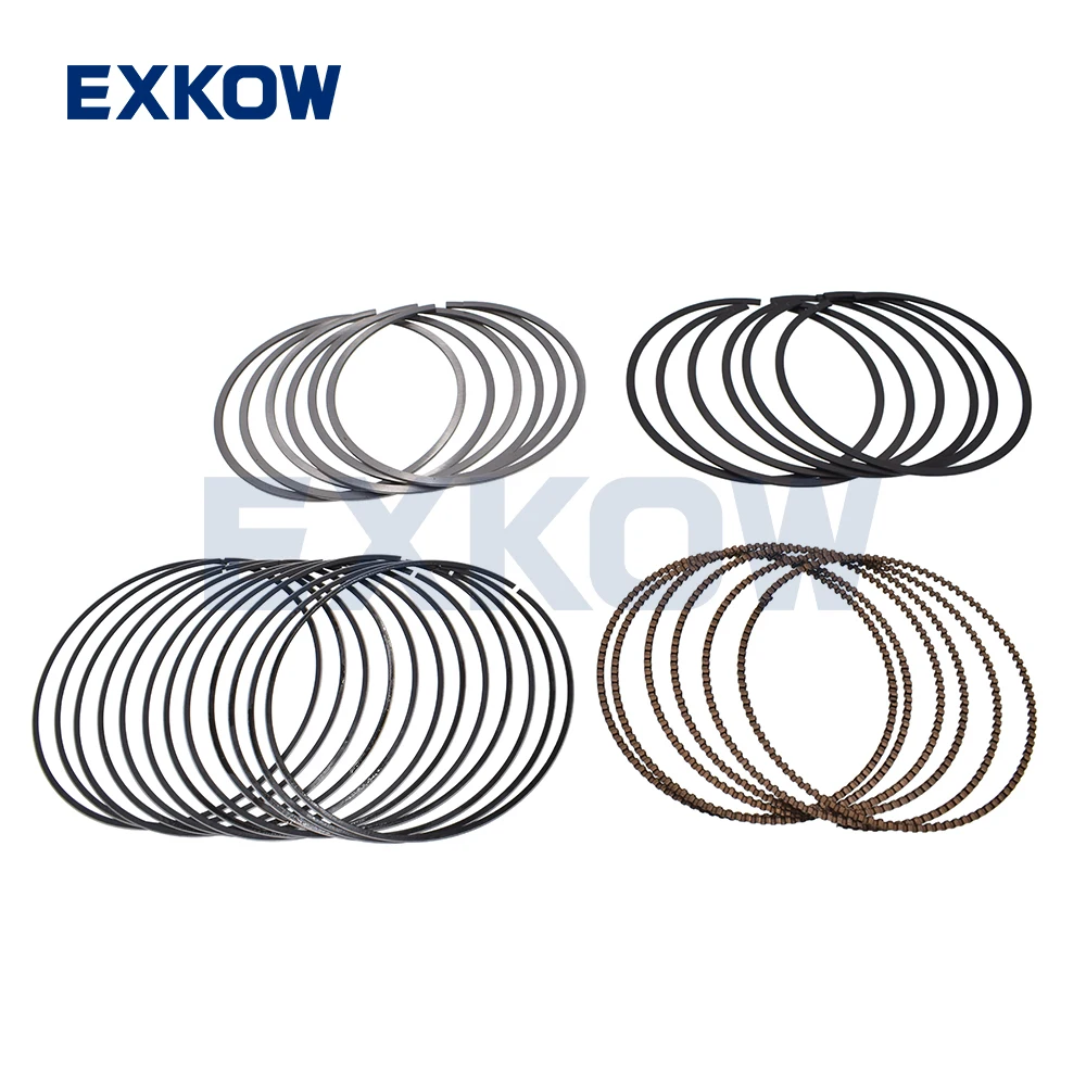 STD 6B31 Piston Ring Set for Mitsubishi Pajero Montero Sport KG6W KH6W KS5W KR5W Outlander CW6W GF4W 1110B435 1110B632