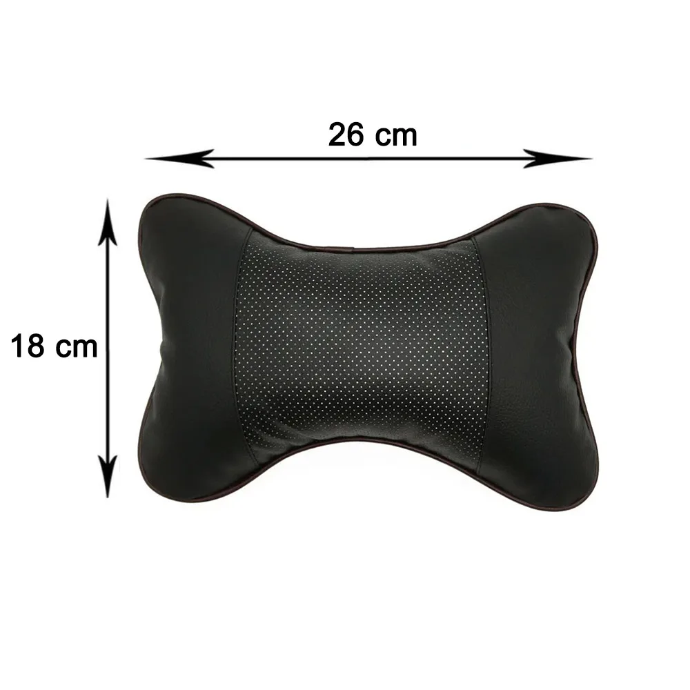 Leather Car Headrest Pillow 6