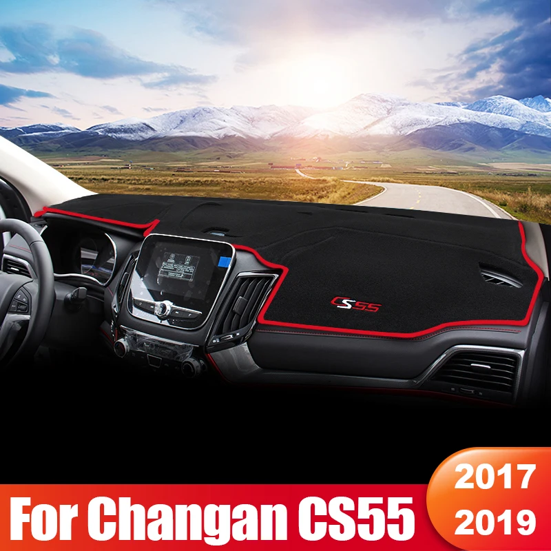 

For Changan CS55 2017 2018 2019 Car Dashboard Sun Shade Cover Instrument Panel Mat Non-slip Pad Interior Accessories