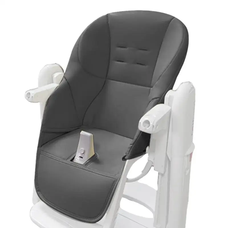 Baby High Chair Cover PU Leather Highchair Cover Cushion Protector Comfortable Seat Cushion Baby Accessories Machine Washable