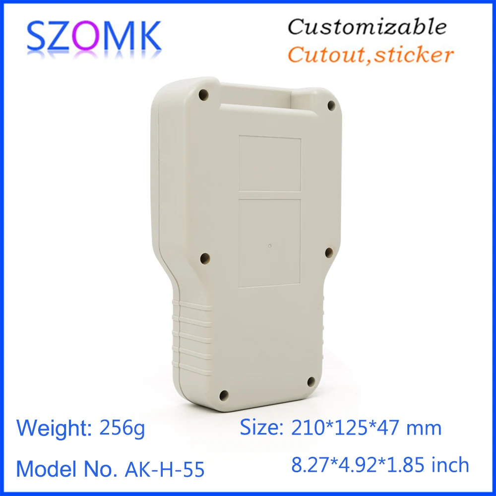 1Piece 210*125*47mm high quality abs plastic box for electronics project lcd screen plastic enclosure for electronics