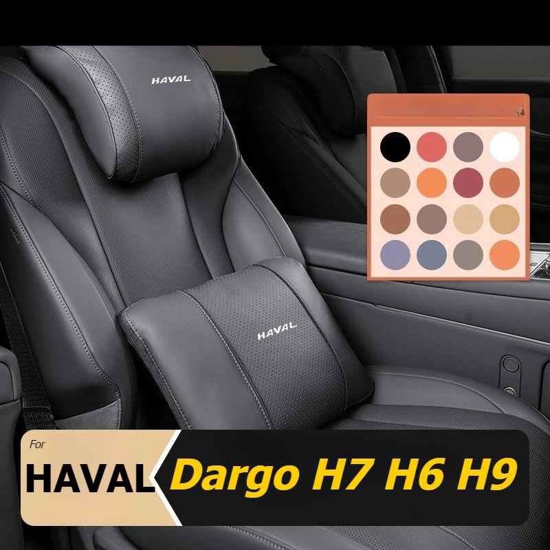 For HAVAL H7 H6 H9 Car Headrest Lumbar Support Pillow Adjustable Memory Foam Cushion Foldable Blanket Pillow for Driving Office