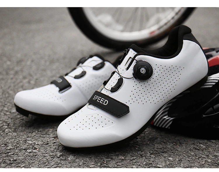 Neue Unisex Pedal Fahrradschuhe Flache Schuhe Geeignet für Bergsport Pedal Selbstsichernde Fahrradschuhe Atmungsaktive Fahrradschuhe – Detail 13