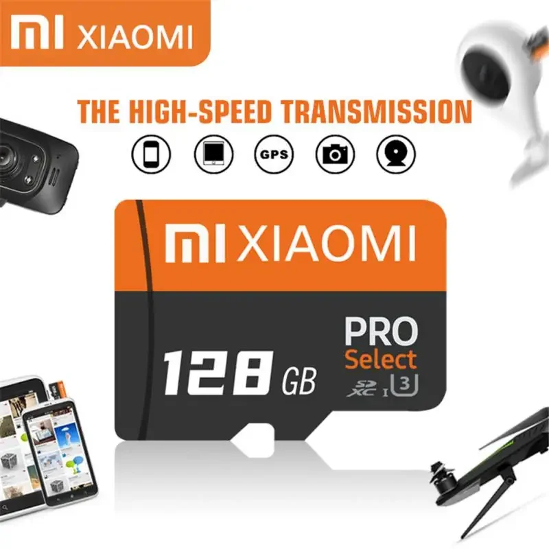 Original Xiaomi Micro Card 2TB 1TB 512GB High Speed Memory Card 256GB 128GB Class TF Card for Drone Equipment Audio PC