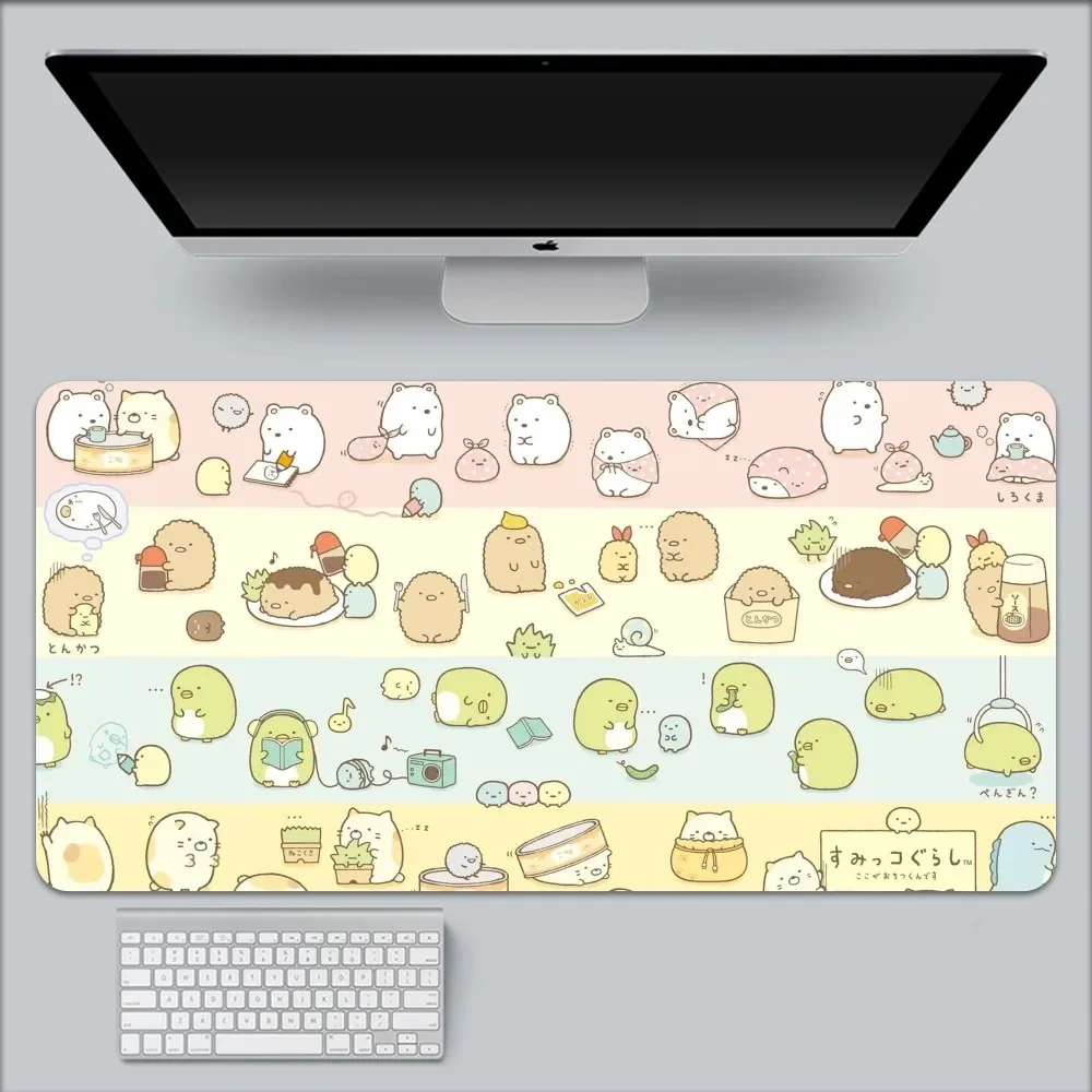 Sumikko Gurashi Mouse Pad Large Gaming Compute Gamer PC Keyboard Mouses Mat