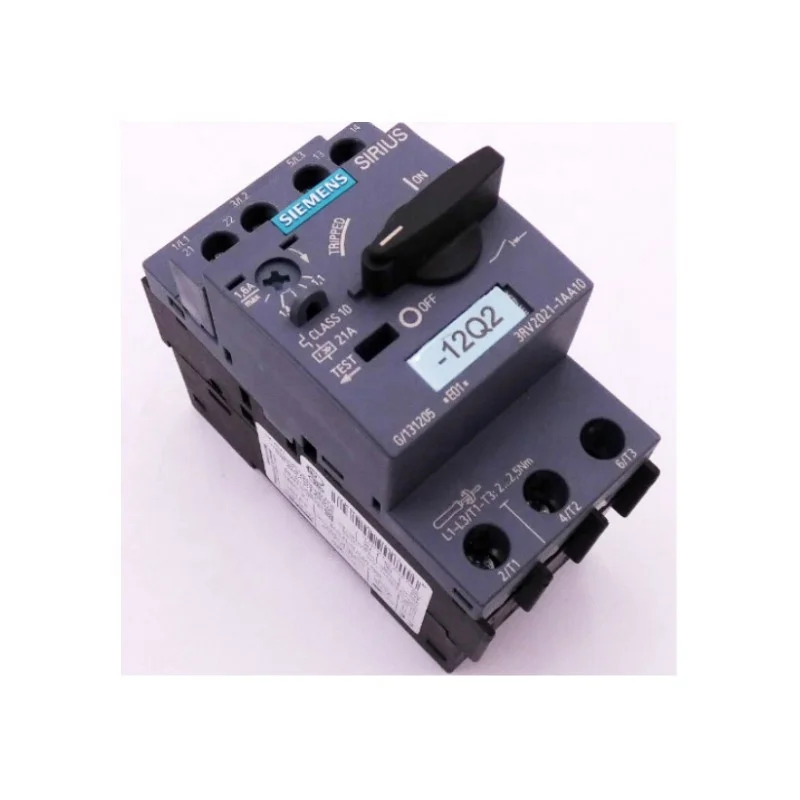 New original 3RV2021-1AA10 Circuit breaker size S0 for motor protection, CLASS 10 A-release