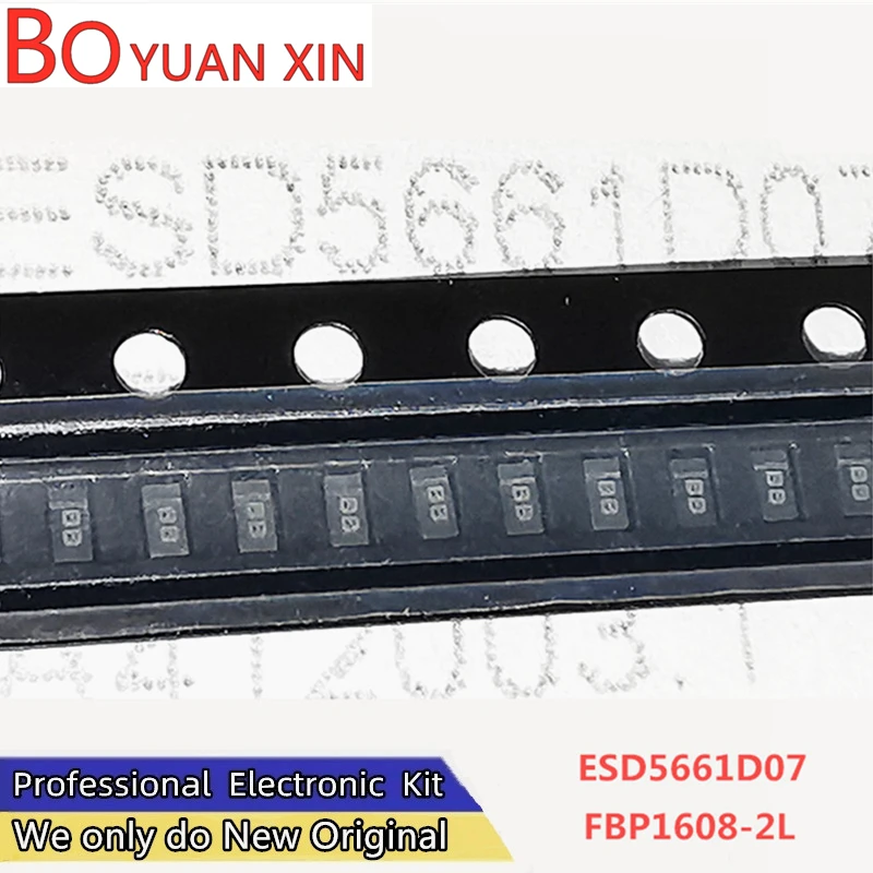 

10-50PCS ESD5661D07-2/TR ESD5661D07 FBP1608-2L ESD ＆ESD5451N-2/TR ESD5451N DFN1006-2 ESD ＆ESD5311N-2/TR ESD5311N DFN1006-2 ESD