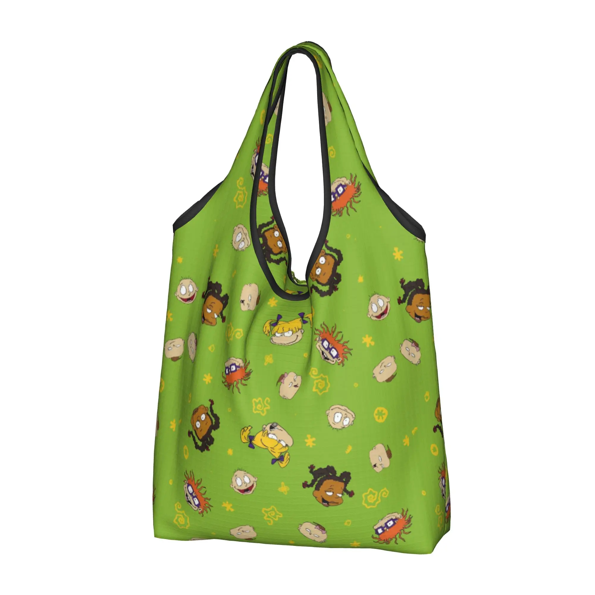 R-Rugrated Comic Mangas Hot Grocery Shopping Bag Fashion Shopper Shoulder Tote Bag Large Capacity Portable Popular Handbag