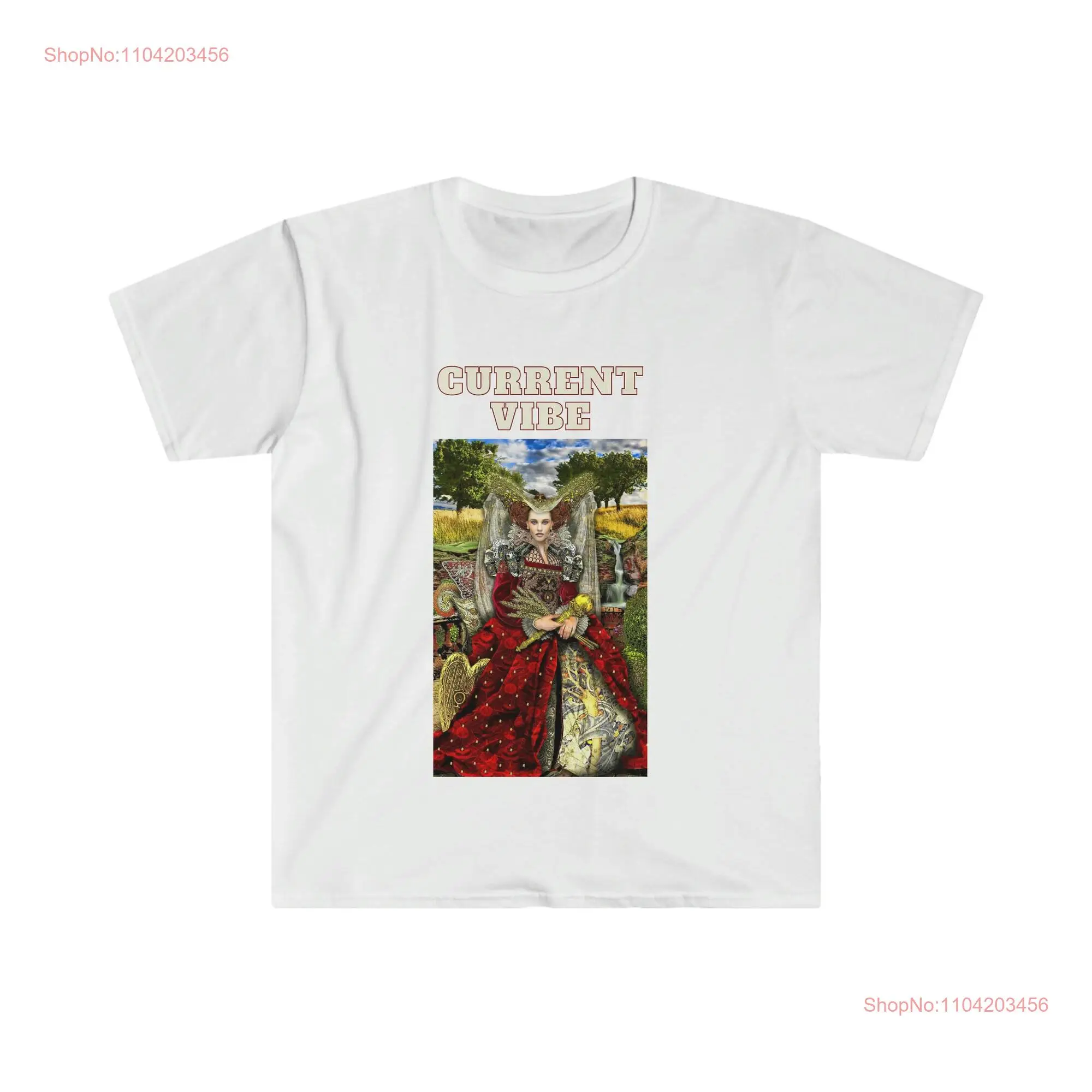 The Empress Vibe Softstyle T Shirt long or short sleeves