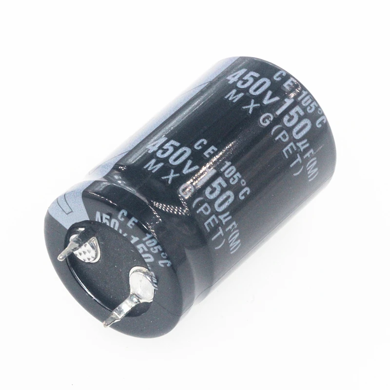 

5PCS 150uF 450V 150MFD 450WV 25*30mm Aluminum Electrolytic Capacitor Radial