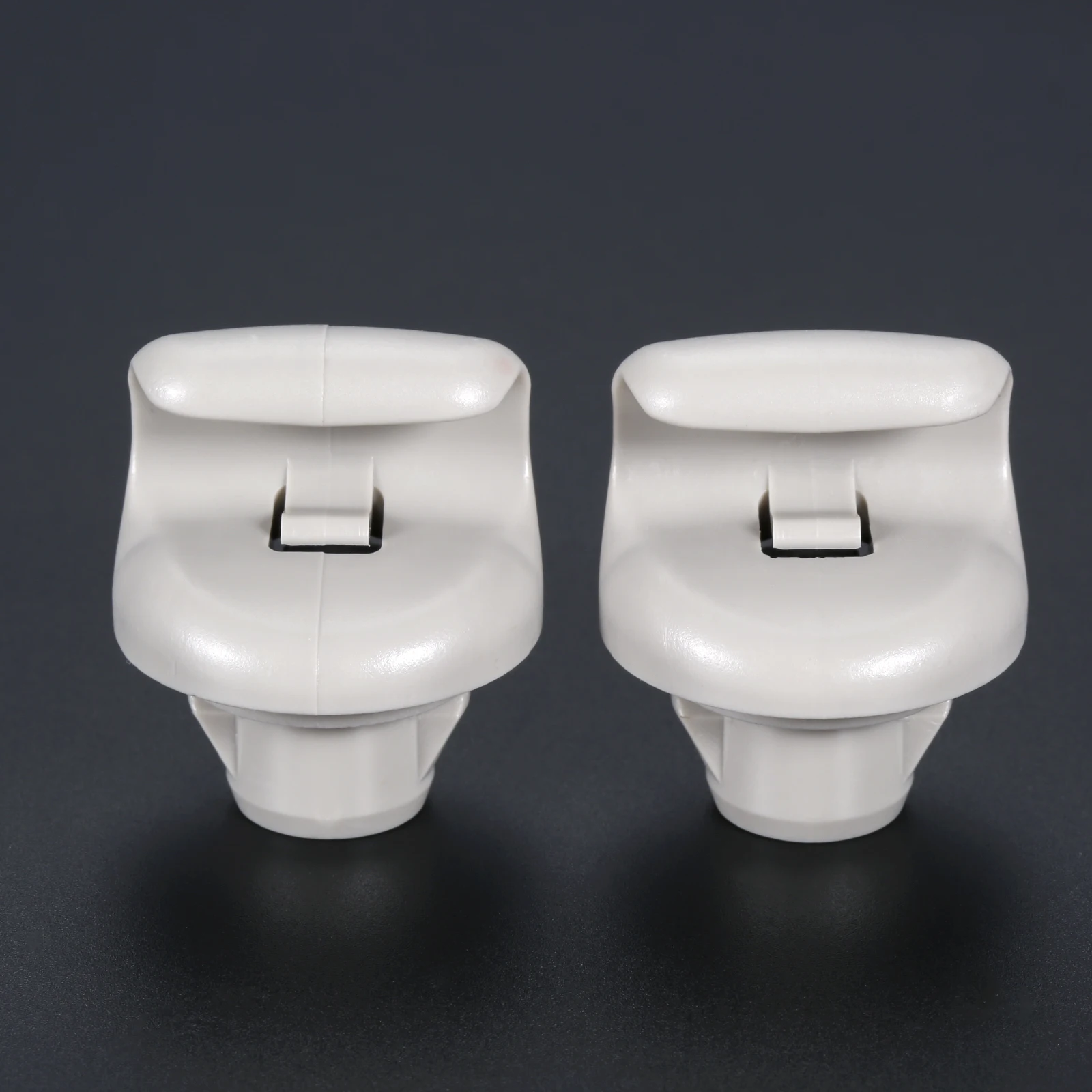 2 Clips Support Pare-soleil Pour Nissan Qashqai J10 2007-2013 Et Dualis 2007-2014 – Pièce De Rechange Grise - 6