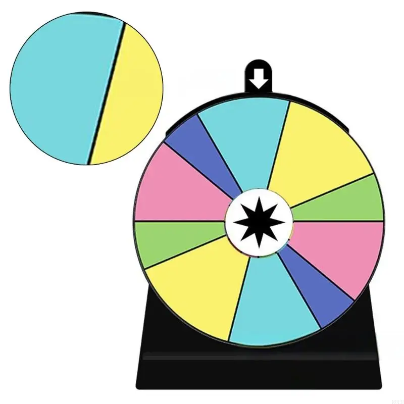 R6FD Prize Toy Wheel Spinner com suporte para carnavais, feiras festividades