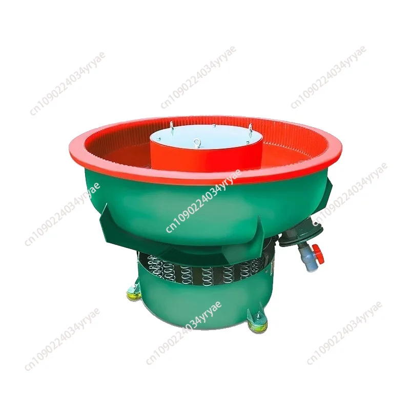 

40л 0,55 кВт новый дизайн вибрационная полировальная машина с прямыми стенками оборудование для удаления заусенцев металла для промышленного использования