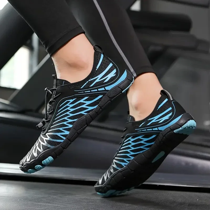 Anti Slip Barefoot Water Shoes Fashionable Breathable Swimming Fitness Shoes Pool Party Outdoor Couple's Style Beach Aqua Shoes