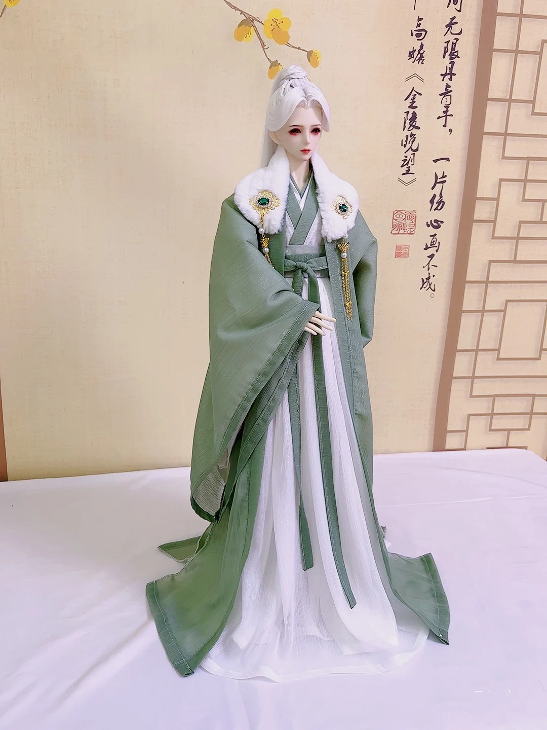 OB27 1/6 Figure 1/4 1/3 Scale BJD Clothes Ancient Costume Hanfu Robe Samurai Outfit For BJD/SD ID75 Uncle Doll Accessories A1971