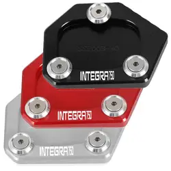 혼다 Integra 700 750 Integra750 용 오토바이 스쿠터 2012-2015 2014 2013 사이드 스탠드 확대 썰매 사이드 스탠드 킥 스탠드 풋 패드