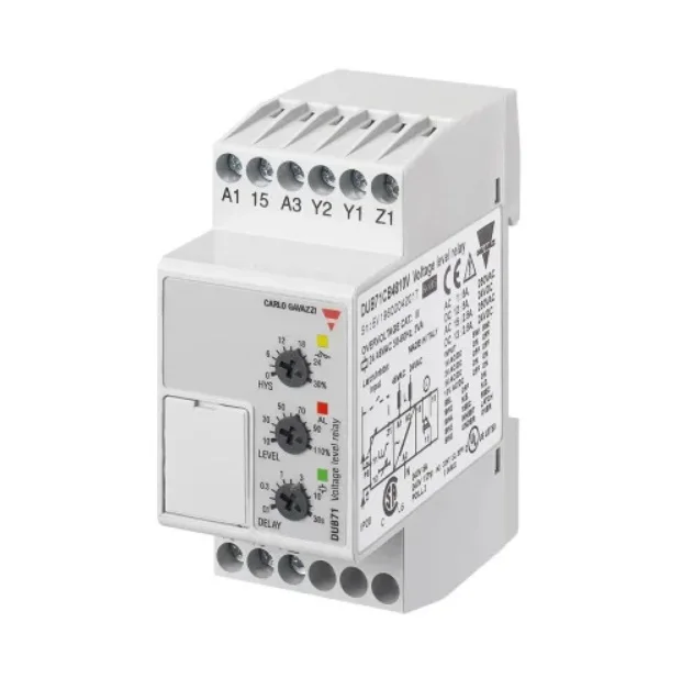 hot selling  Carlo Gavazzi DUB71CB4810V ing Relay Voltage 1-Phase Din-Rail SPDT 0.1-10VAC/DC Supply 24/48VAC Good Price