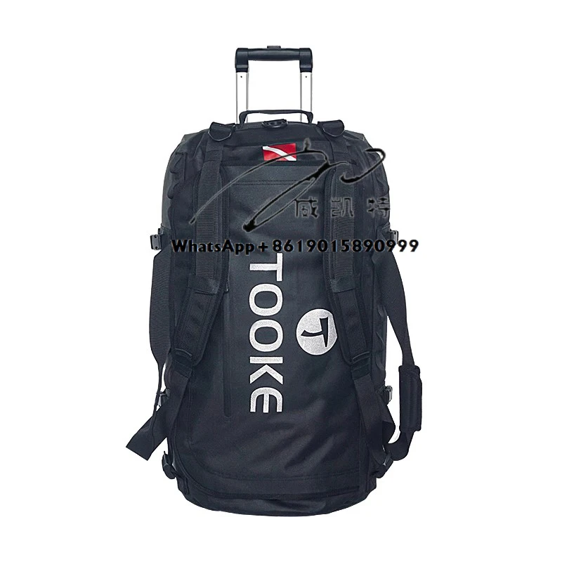 

Underwater Large Custom Dive Bag Luggage Waterproof Travel Wheeled Diving Suitcase Trolley Duffel Bag
